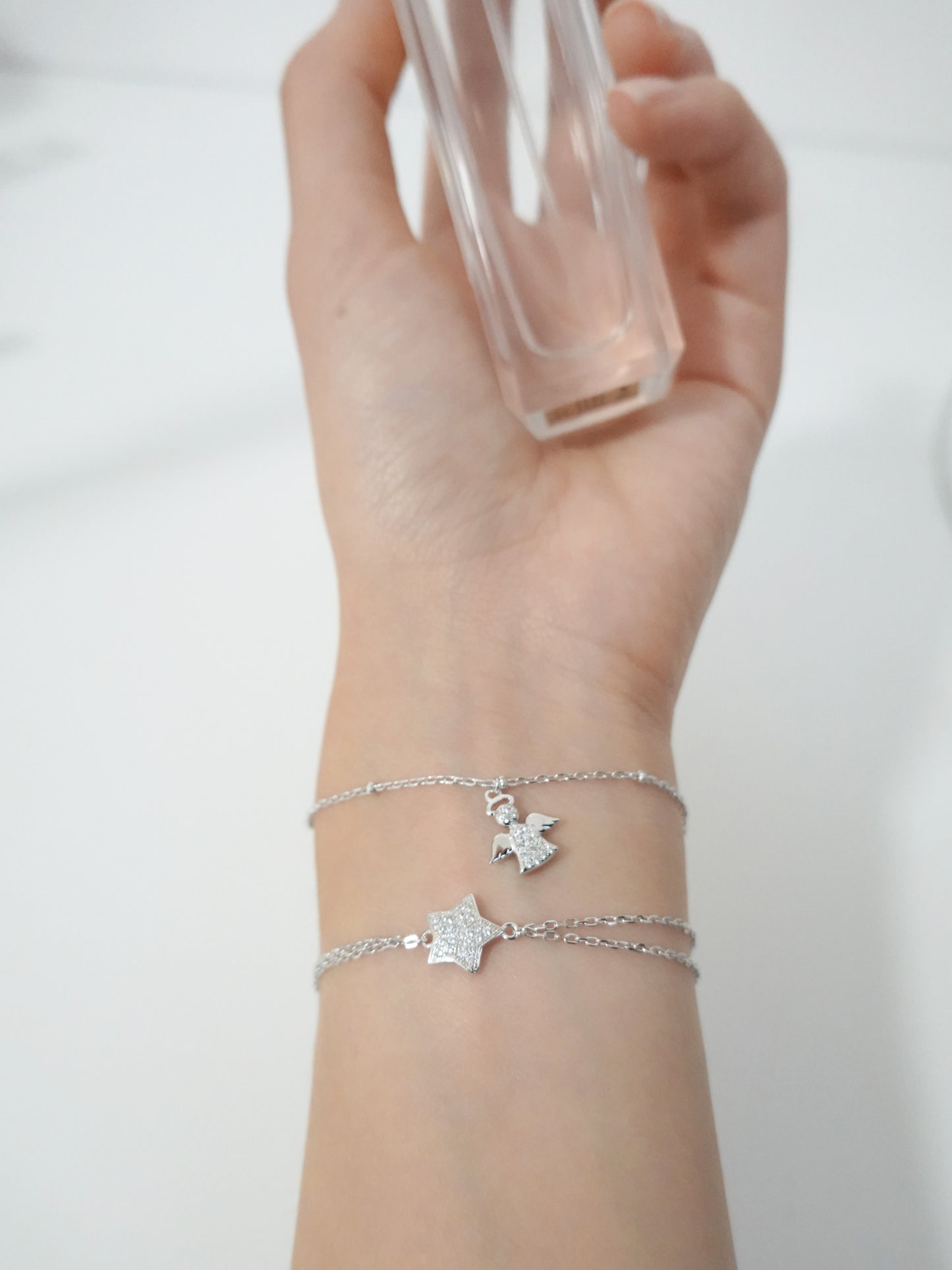 Silver Angel Bracelet
