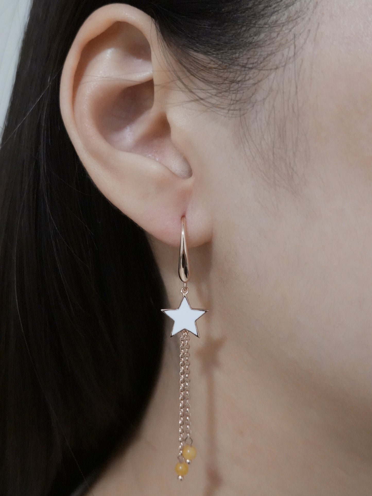 Star Drop Earrings