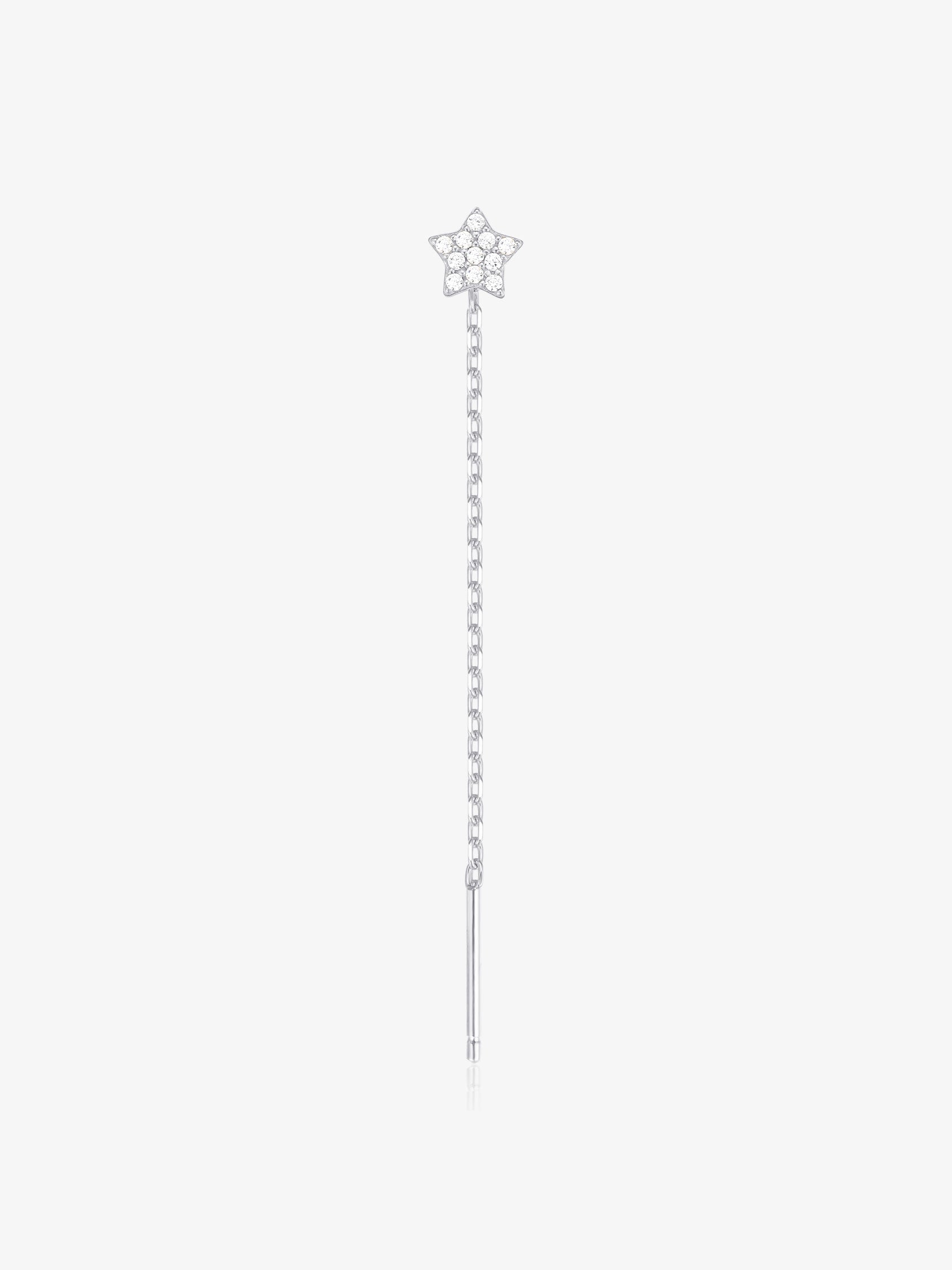 Orecchini Pendente Donna In Argento 925 Con Piuma, Glanzstücke München, Stile Boho/vintage, Lunghezza 33,4 Mm, Rodiati, Regalo Fashion