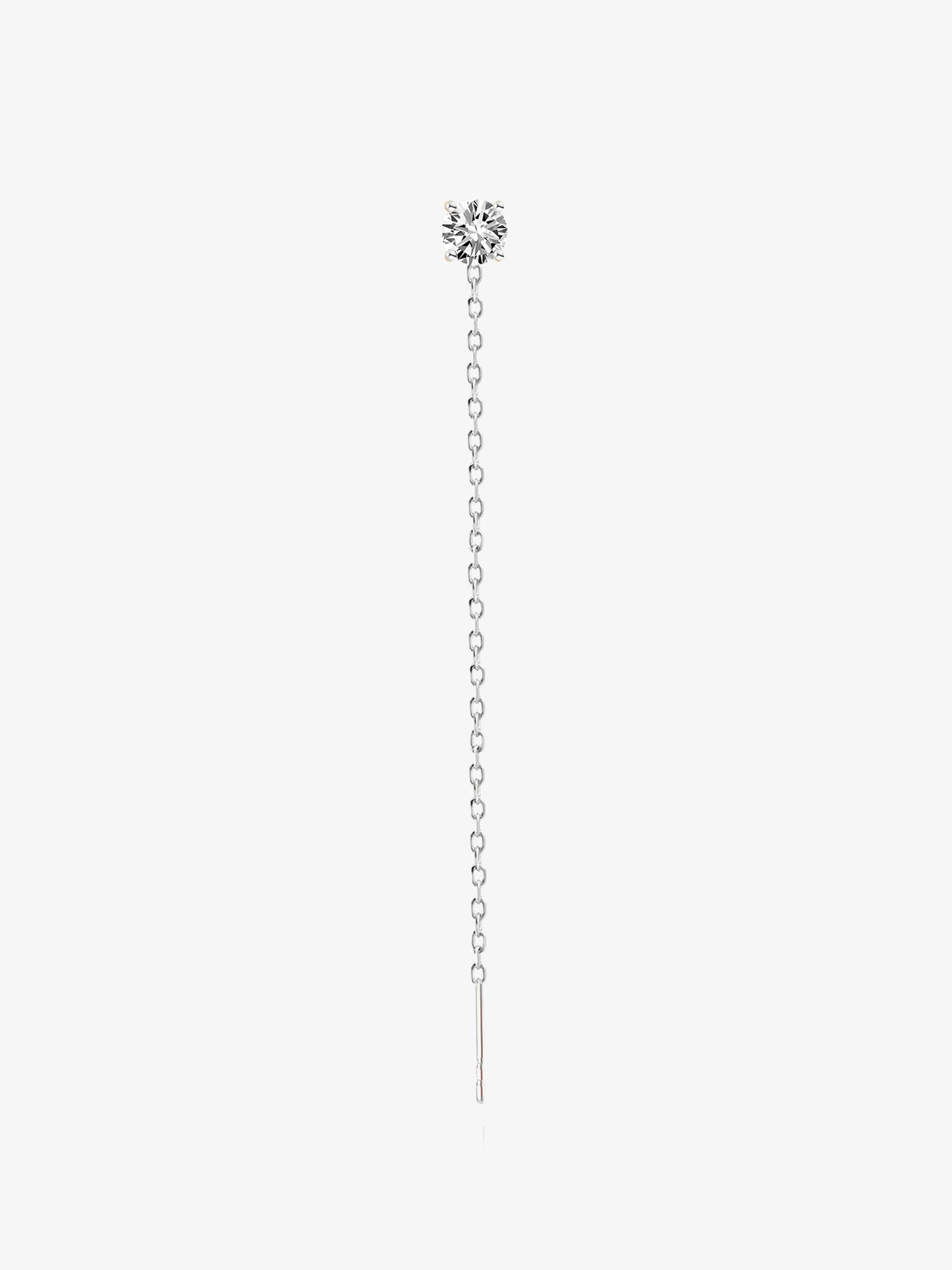 Up and Down Light Point Earring 4mm