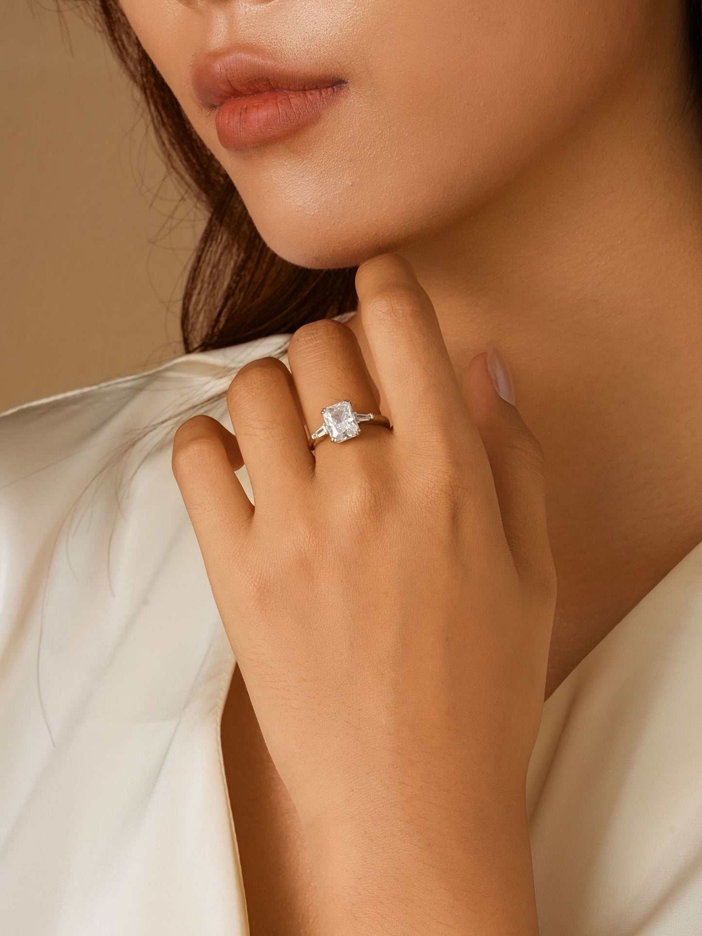 Amanda Adjustable Solitaire Ring