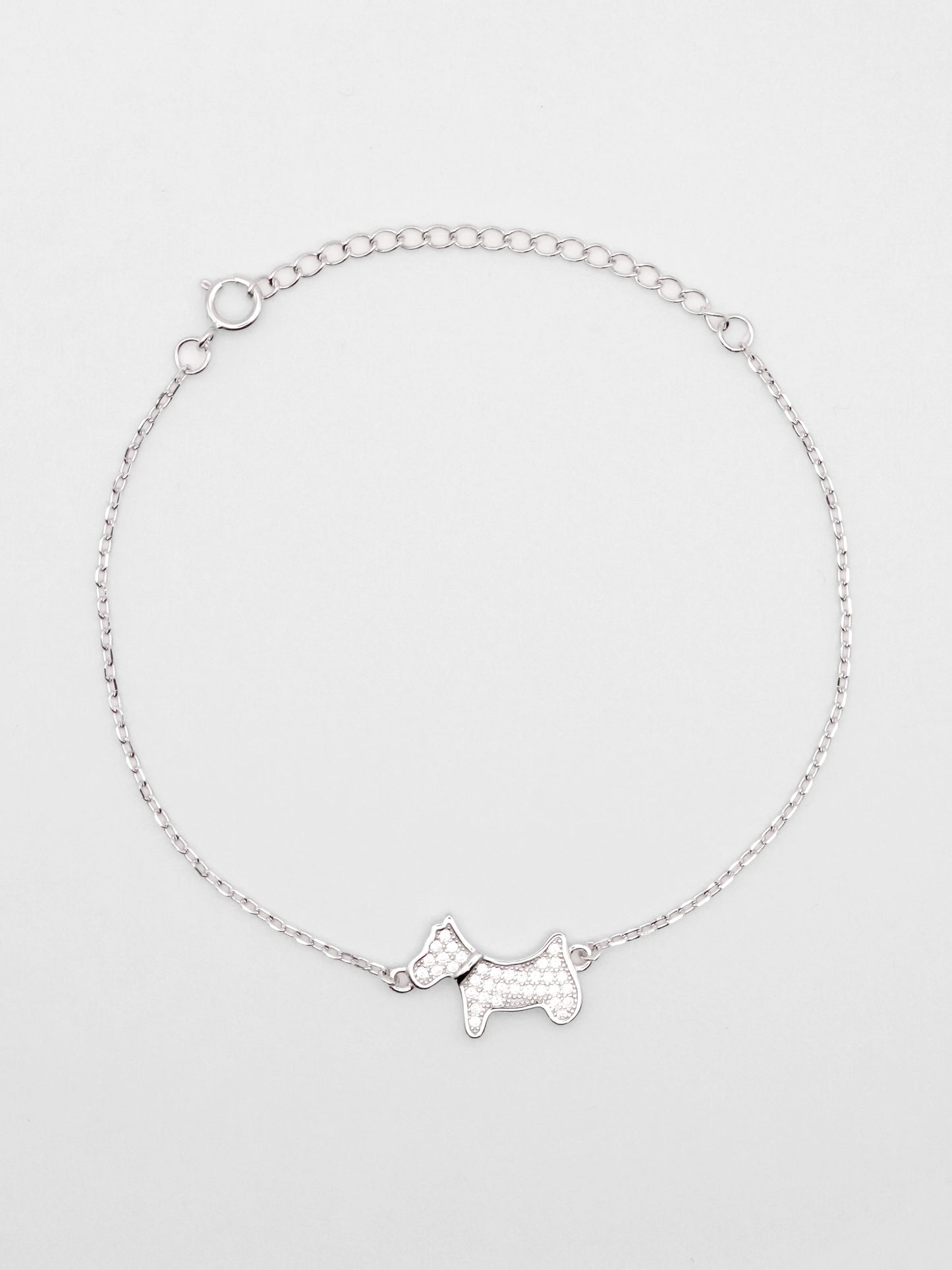 Bracciale Argento Cagnolino