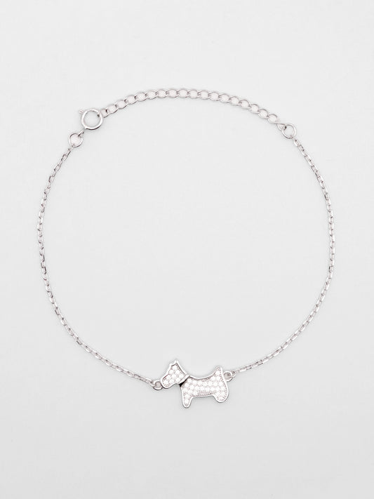 Bracciale Argento Cagnolino