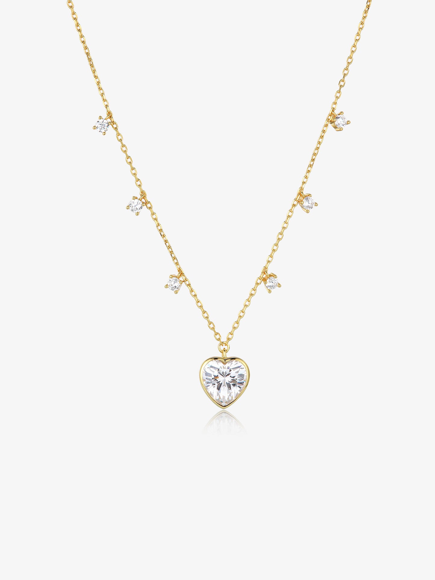 Shine Heart Necklace
