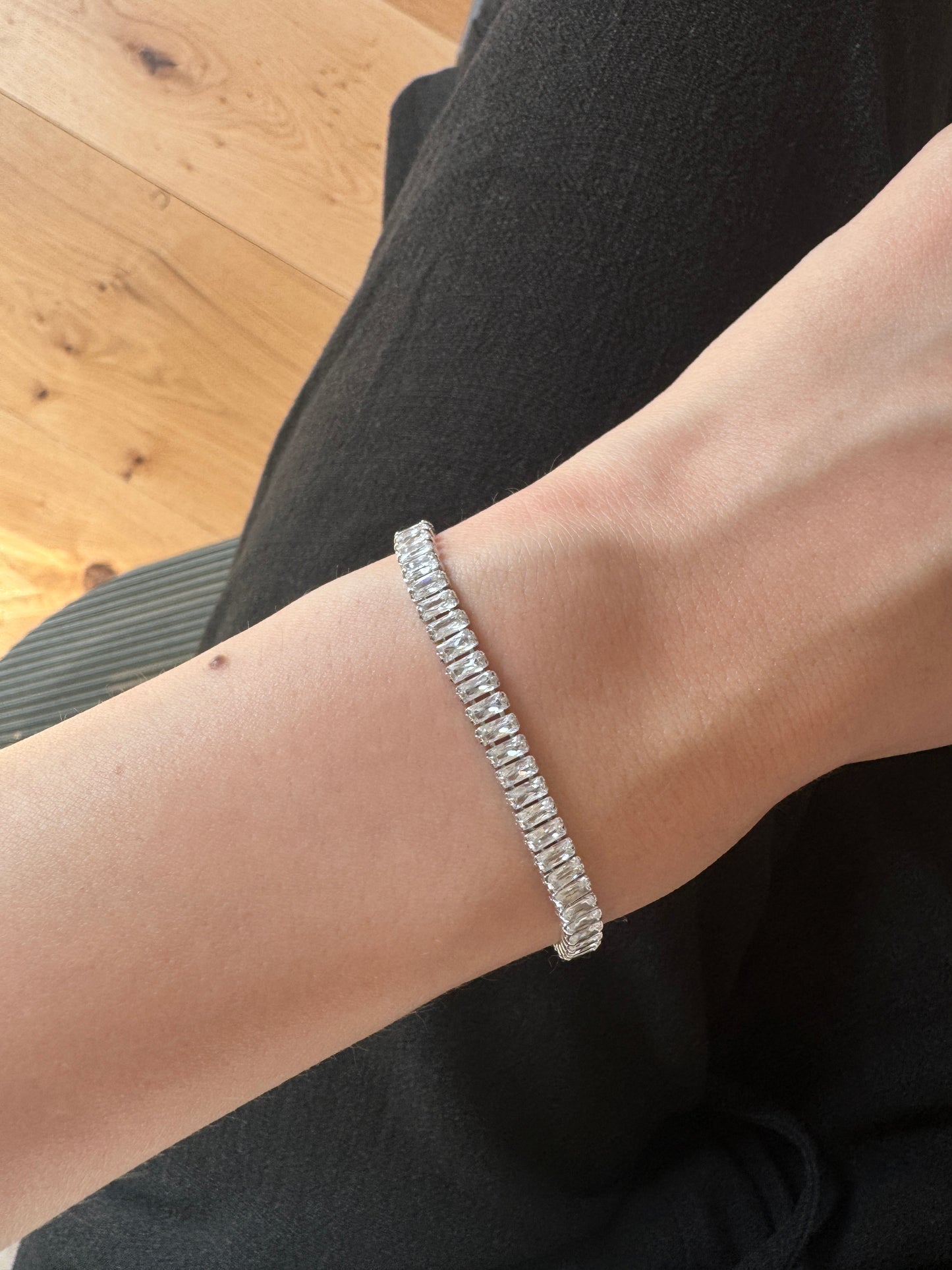 Bracciale Tennis Baguette