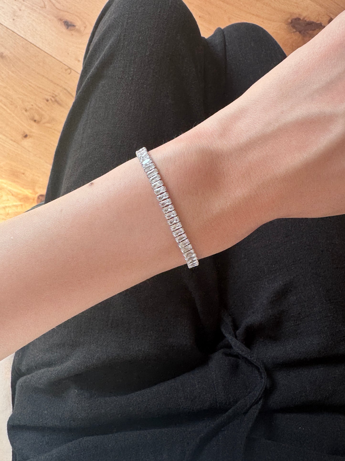 Bracciale Tennis Baguette