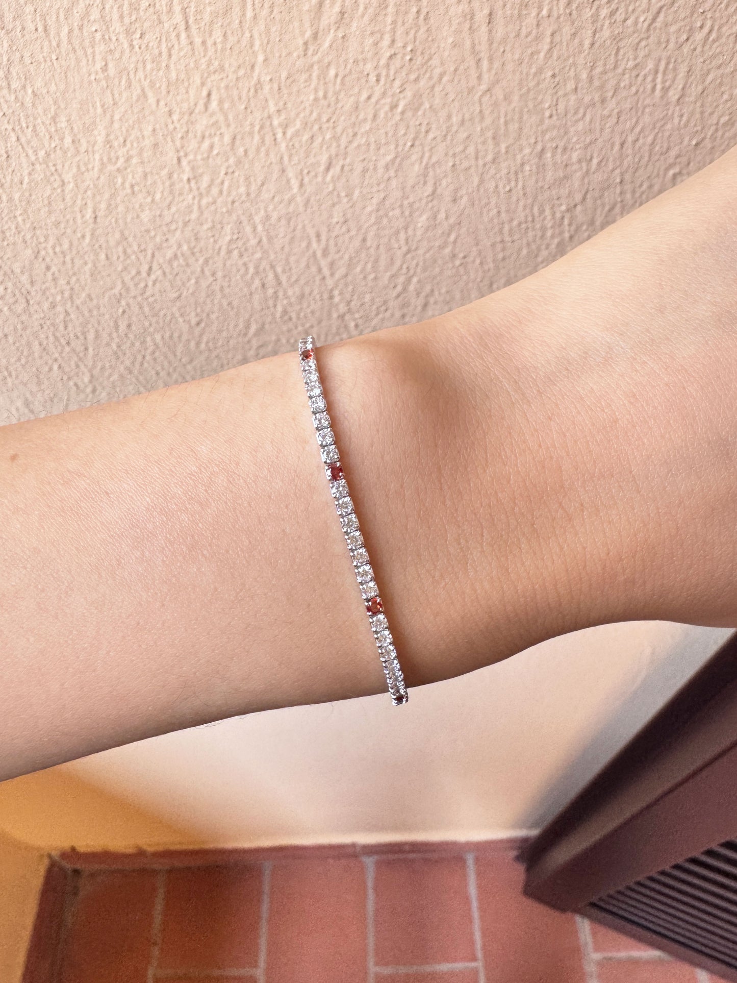 Bracciale Tennis 2mm in Argento