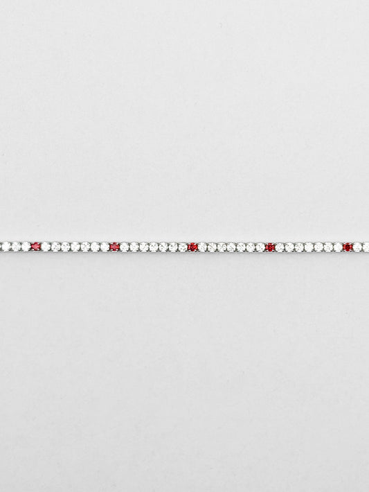 Bracciale Tennis 2mm in Argento