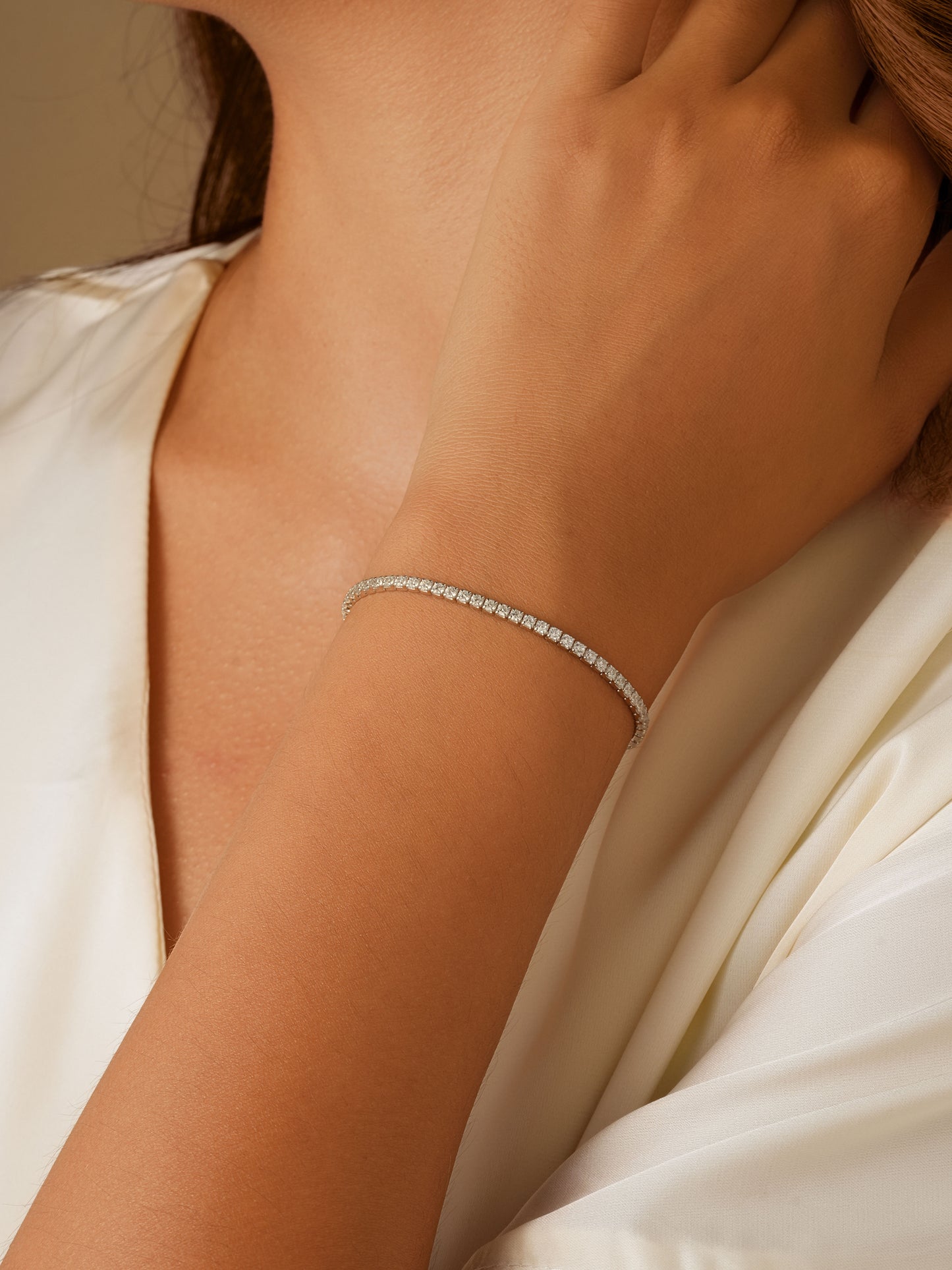 Bracciale Tennis 2mm in Argento