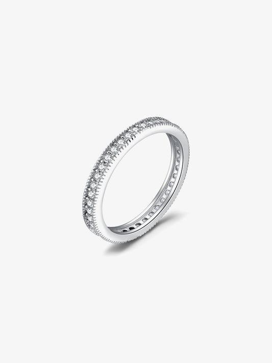 Anello Argento Eternity