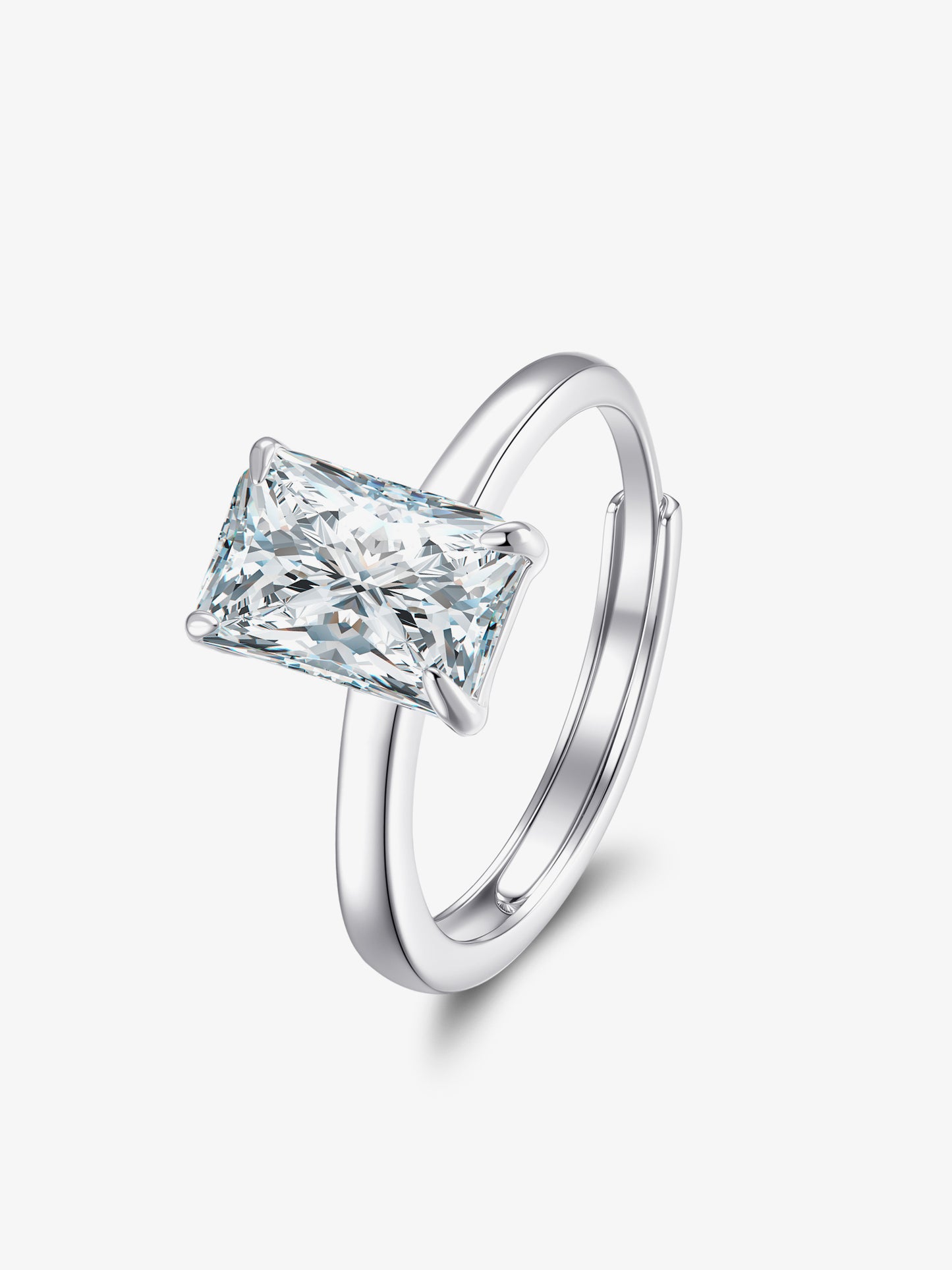 Anello Solitario Regolabile Radiant