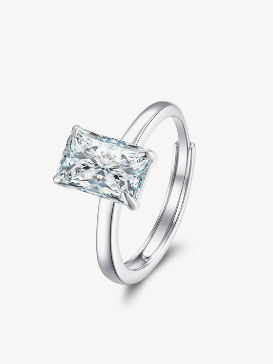 Anello Solitario Regolabile Radiant