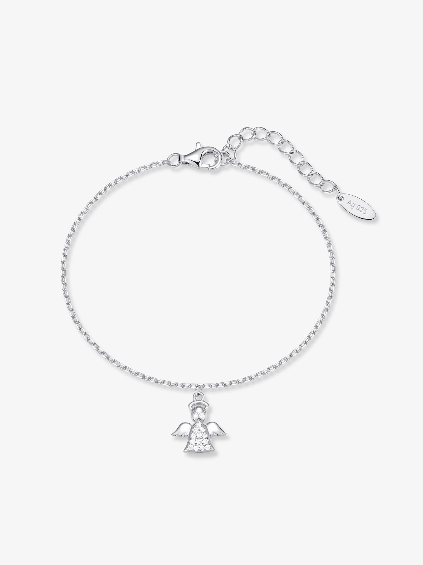 Silver Angel Bracelet