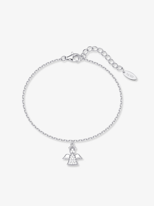 Silver Angel Bracelet