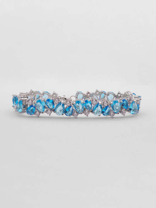 Bracciale Celestial in Argento Rodiato