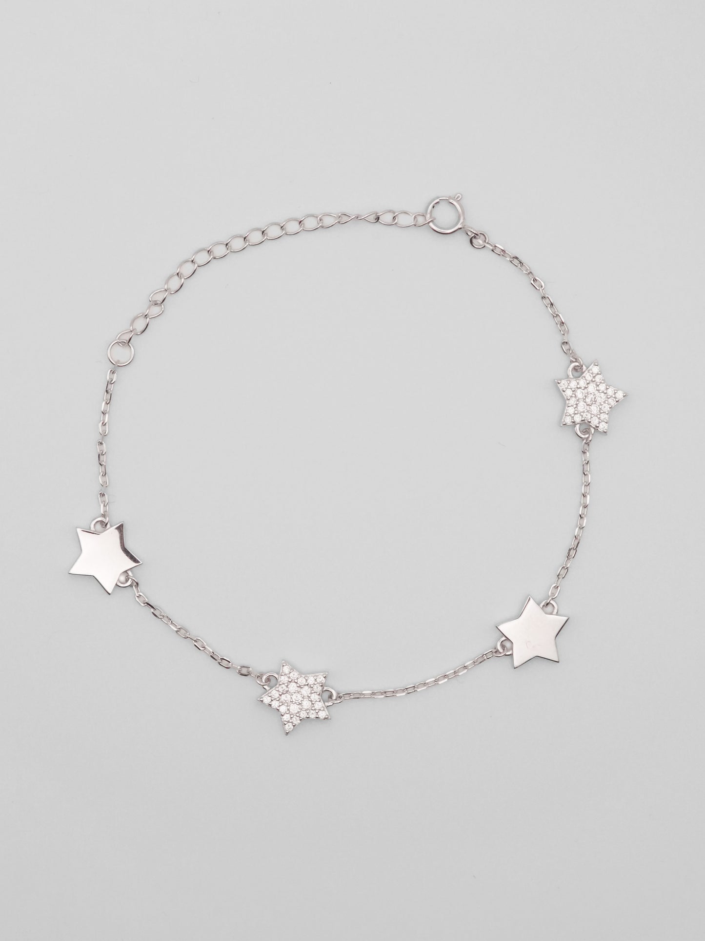 Bracciale Argento Stars