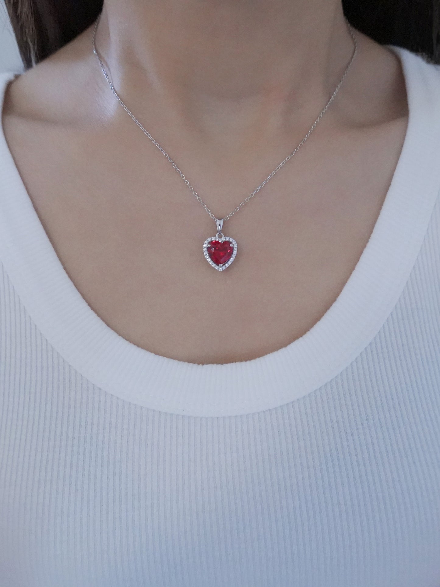 Collana in Argento Cuore Passion