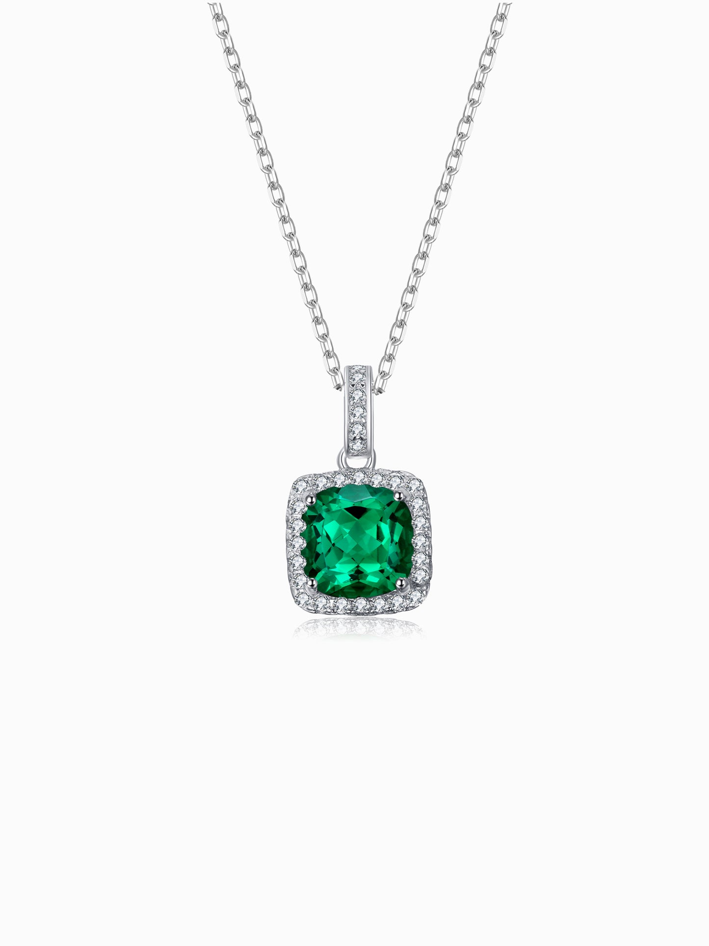 Collana Punto Luce Emerald