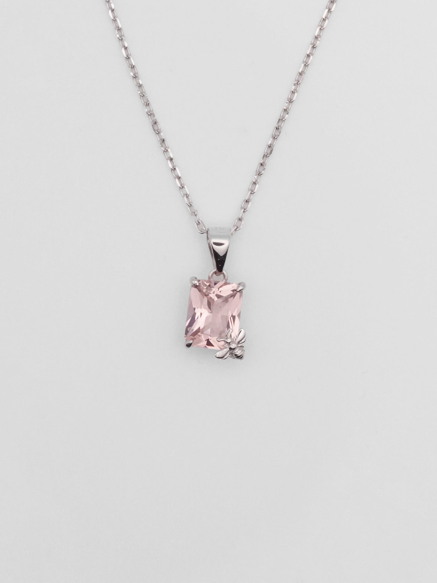 Collana Argento Morganite Ape