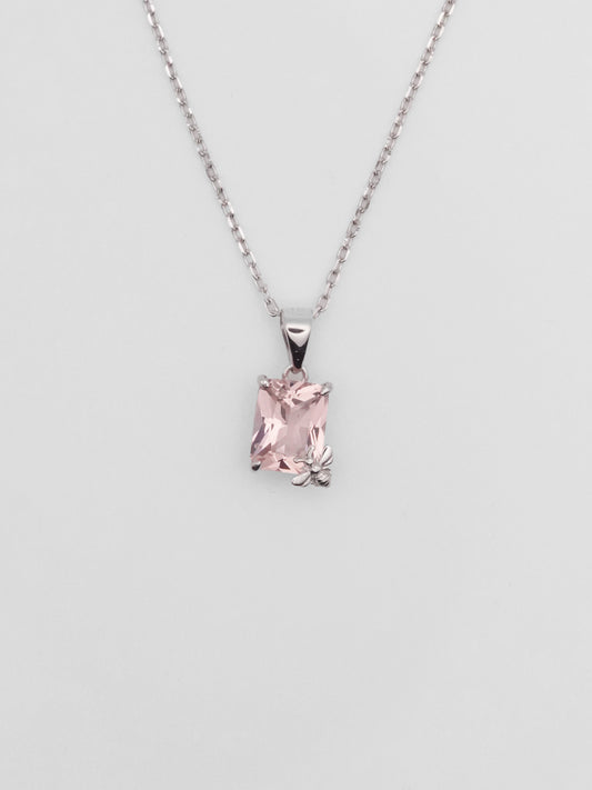 Collana Argento Morganite Ape