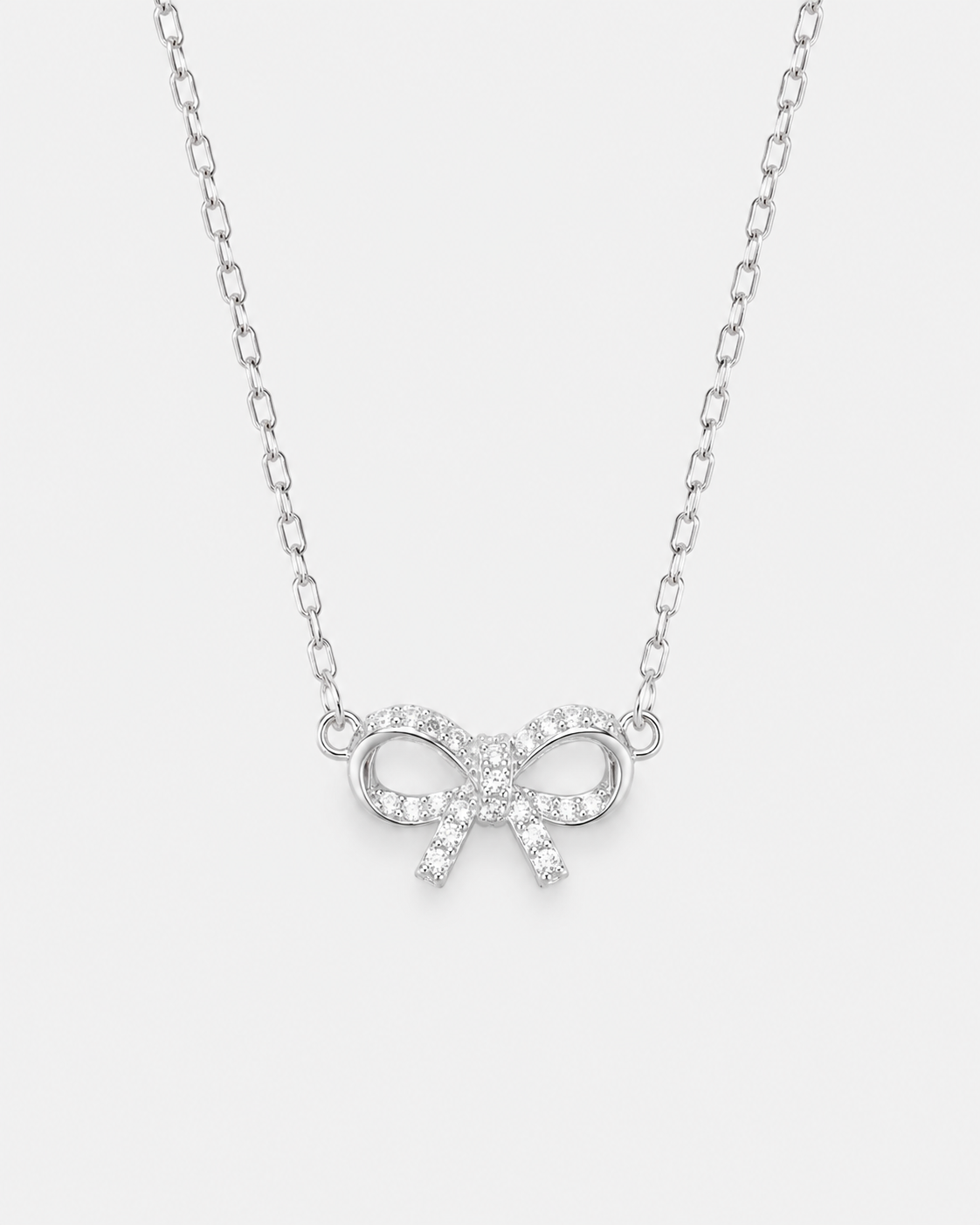 Collana Argento Fiocco