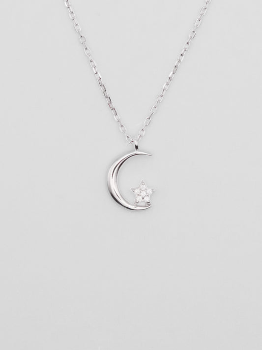 Collana Argento Luna