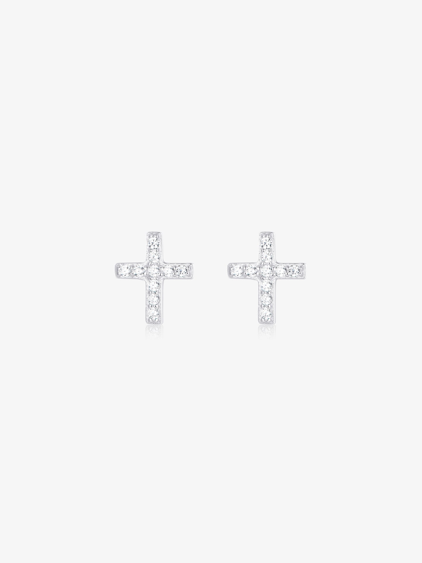Cross Stud Earrings