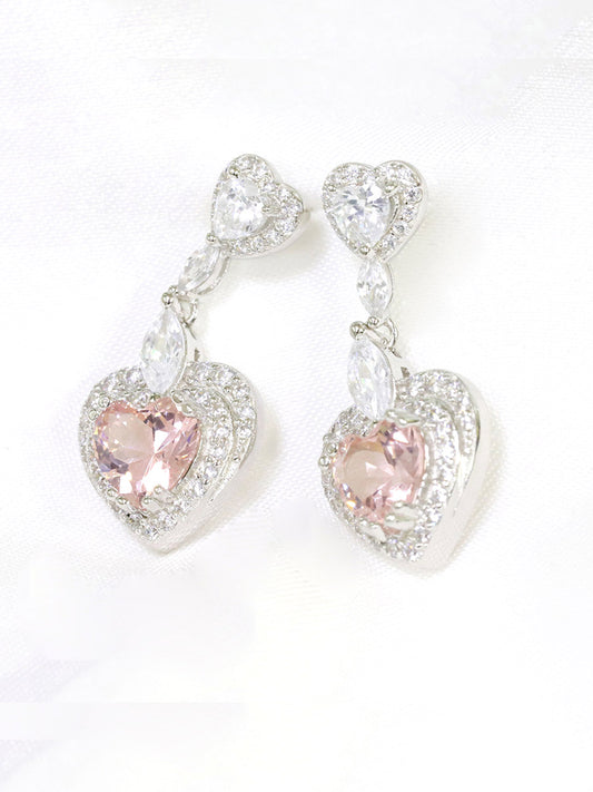 Orecchini Morganite Princess Love