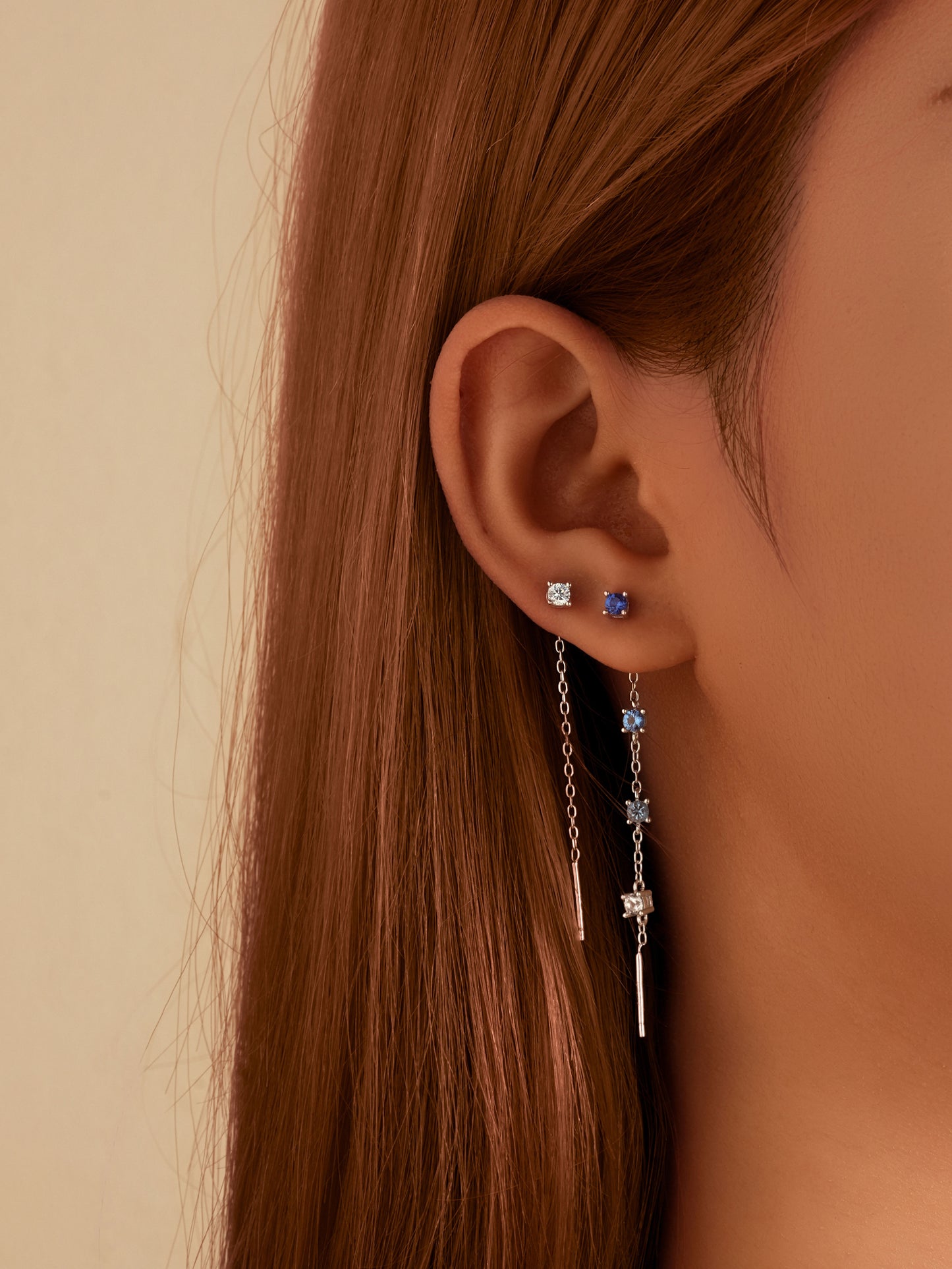 Gradient Waterfall Drop Earring