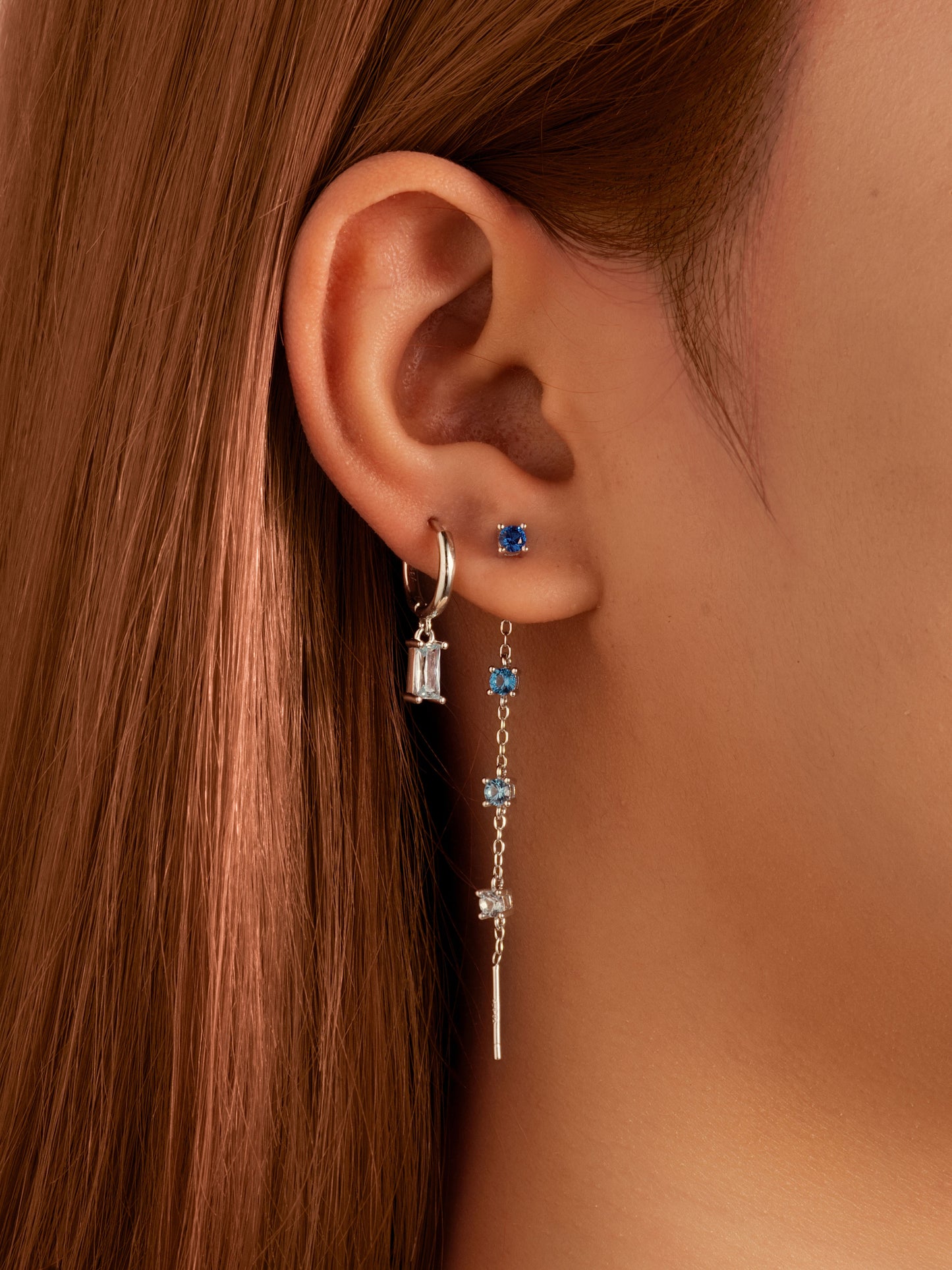 Gradient Waterfall Drop Earring