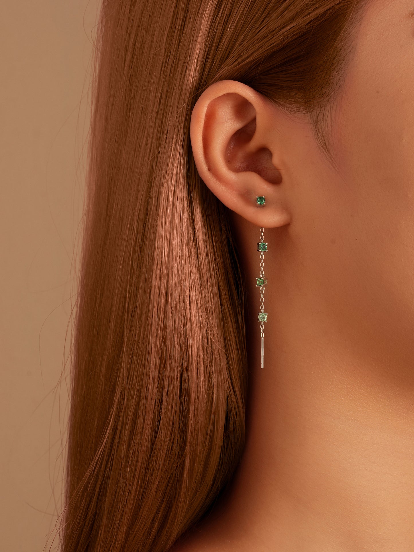 Gradient Waterfall Drop Earring