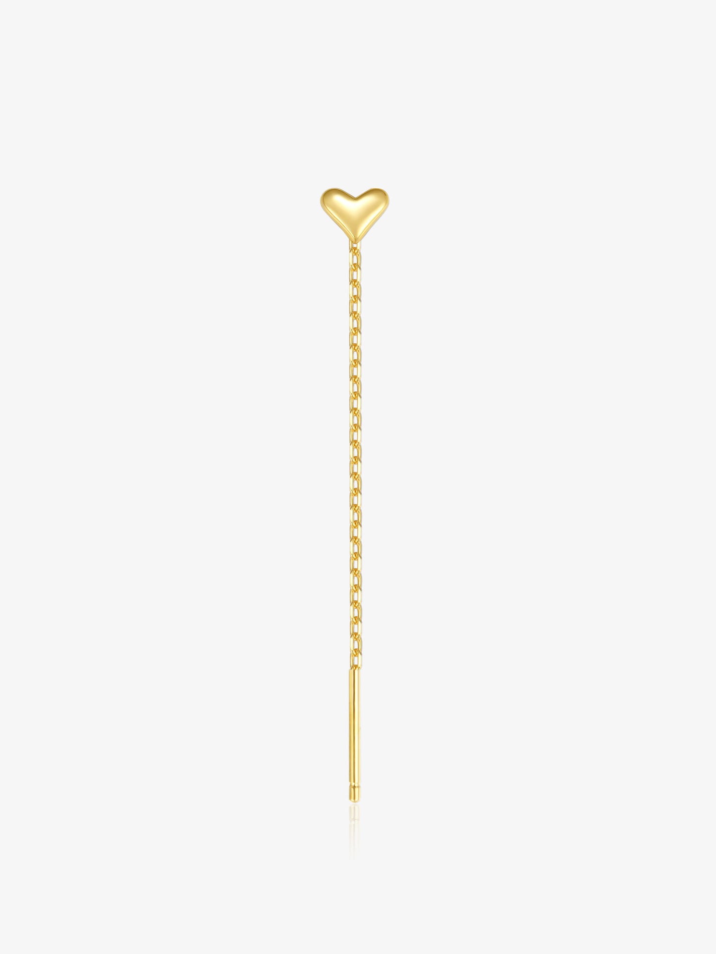 Heart Drop Earring