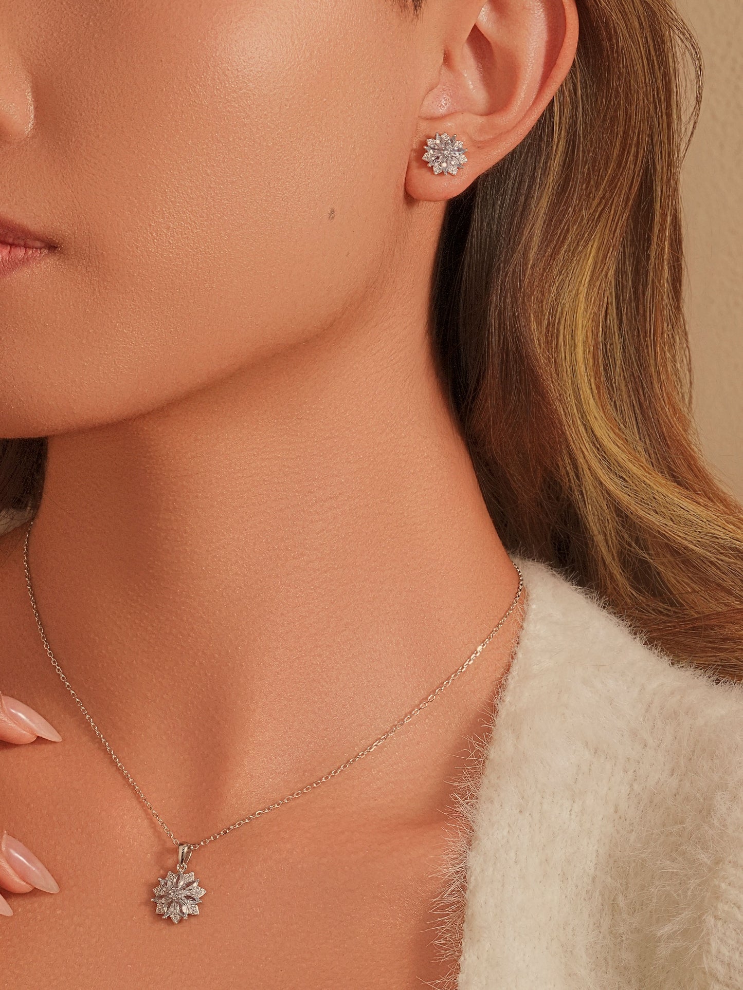 Collana Fiore Celestial