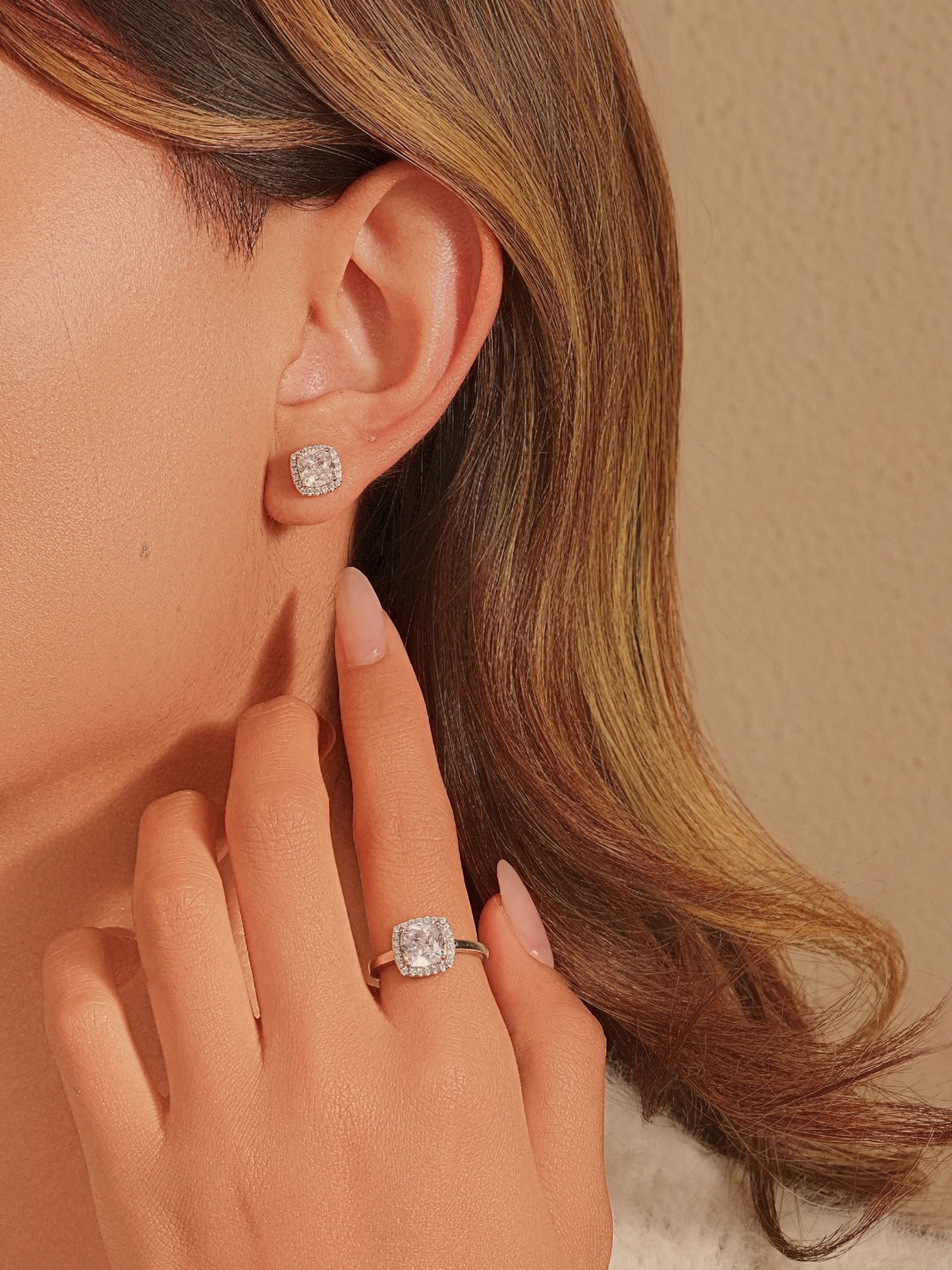 Anello Solitario Regolabile Lux