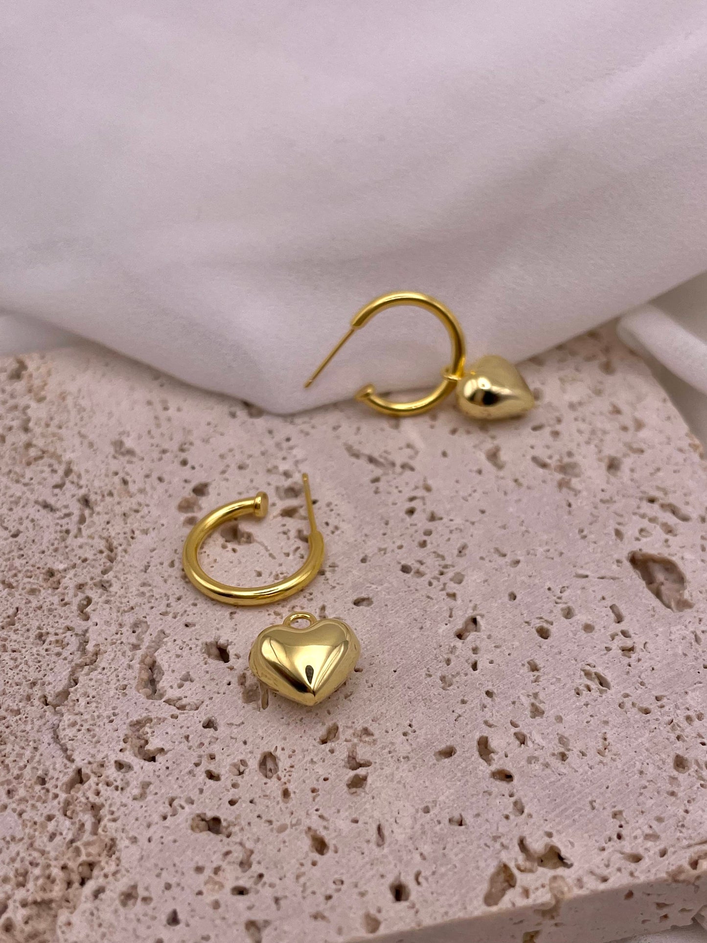 orecchini argento falling love - Vero Selection